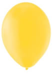 Ballon latex jaune 117